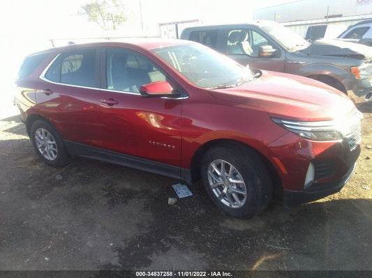 2022 CHEVROLET EQUINOX LT VIN: 3GNAXKEV2NL144070