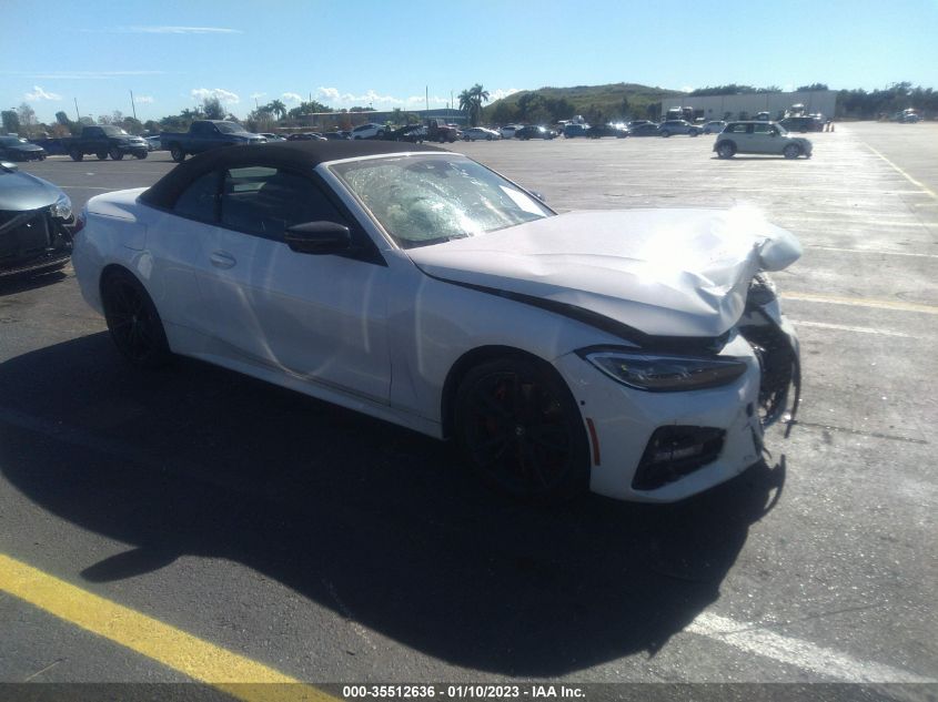 2021 BMW 4 SERIES 430I VIN: WBA23AT05MCH04815