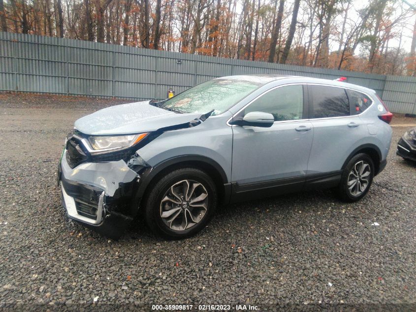 2022 HONDA CR-V EX-L VIN: 5J6RW2H84NA013583