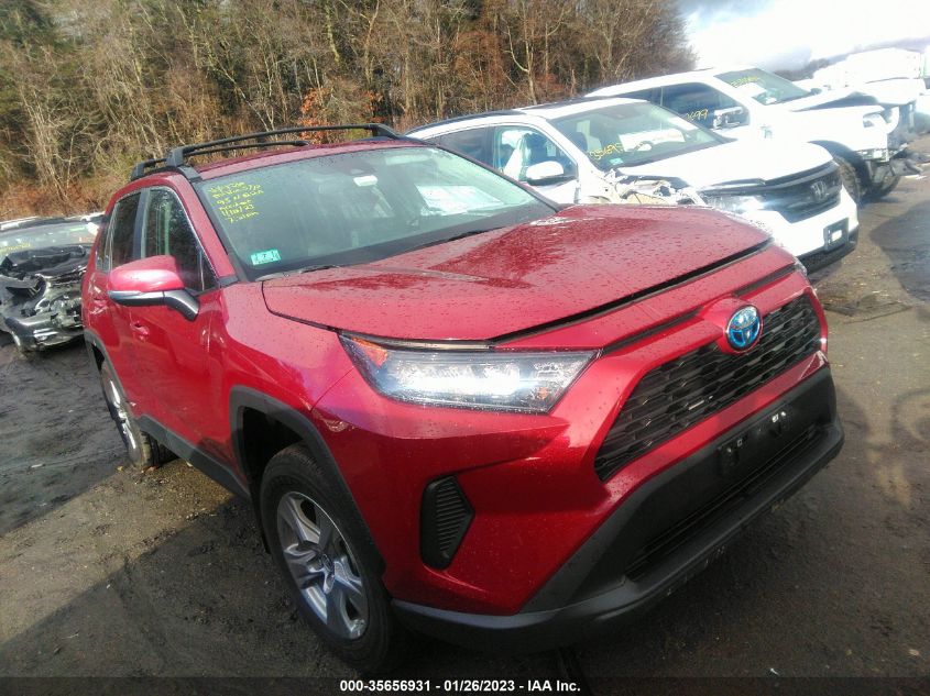 2022 TOYOTA RAV4 HYBRID LE VIN: 4T3MWRFV9NU070591