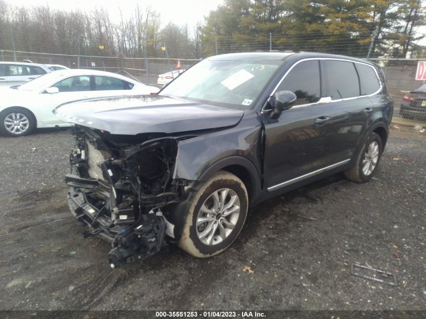 2021 KIA TELLURIDE LX VIN: 5XYP24HC5MG163256