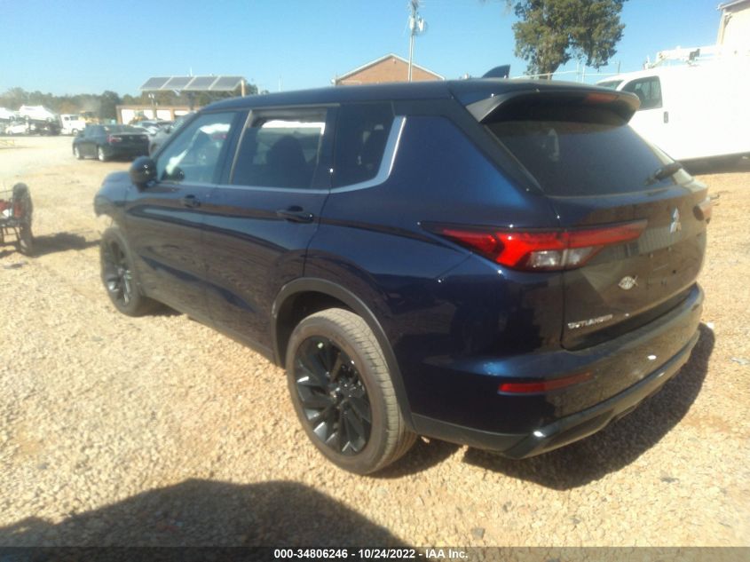 2022 MITSUBISHI OUTLANDER SE VIN: JA4J3UA88NZ062816