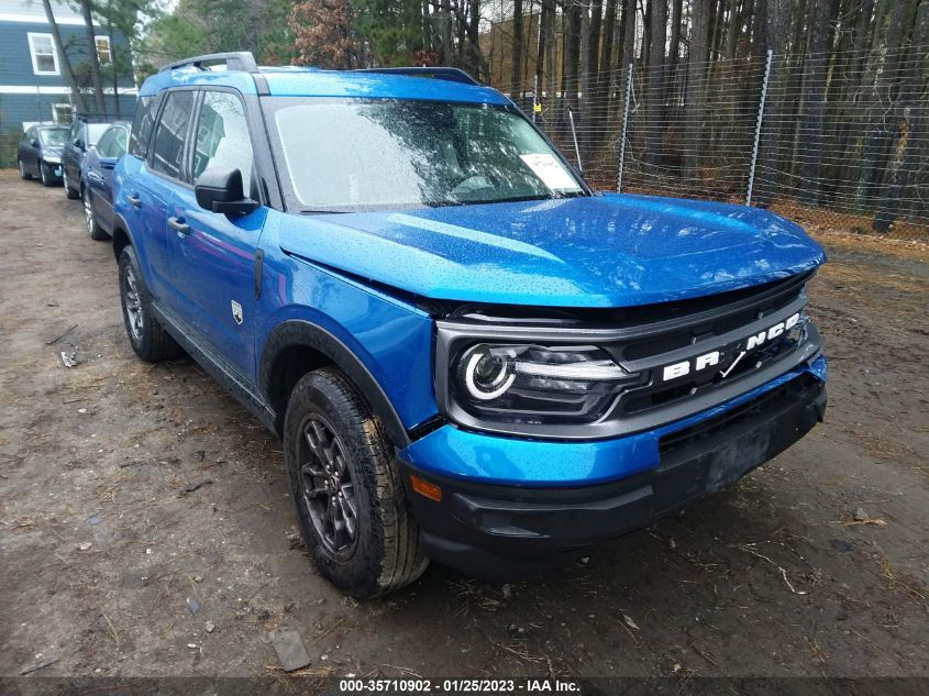 2022 FORD BRONCO SPORT BIG BEND VIN: 3FMCR9B64NRD26217