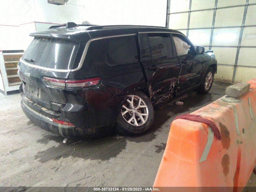 2021 JEEP GRAND CHEROKEE L LIMITED VIN: 1C4RJKBG2M8125549