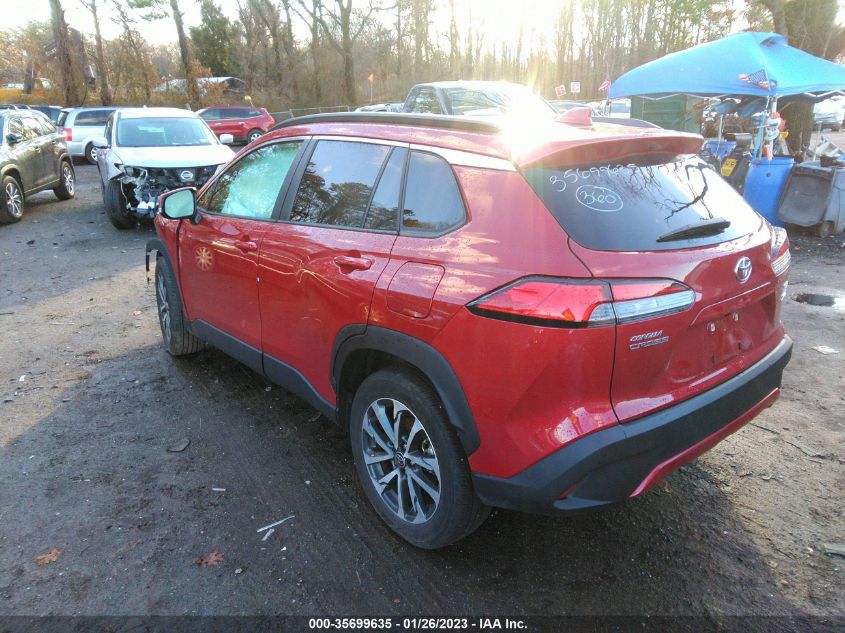 2022 TOYOTA COROLLA CROSS XLE VIN: 7MUDAABGXNV005165