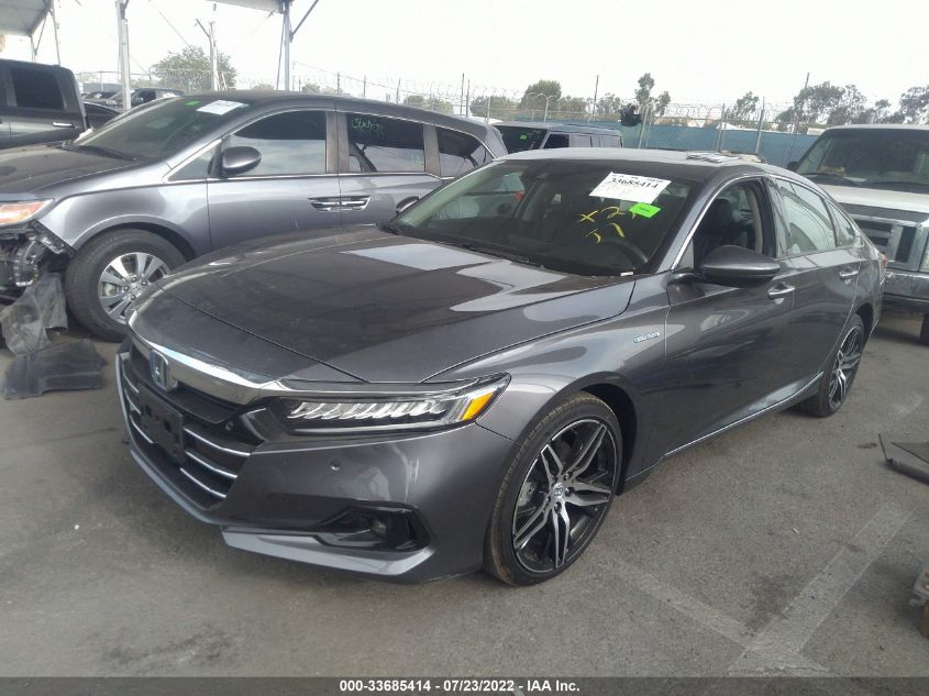 2021 HONDA ACCORD HYBRID TOURING VIN: 1HGCV3F97MA021158