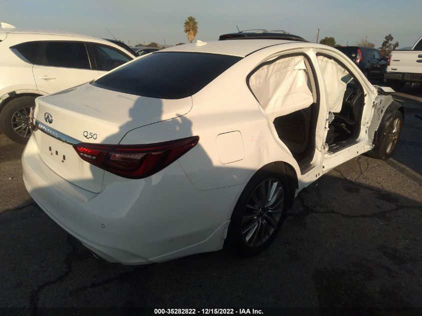 2021 INFINITI Q50 3.0T LUXE VIN: JN1EV7BP4MM706755