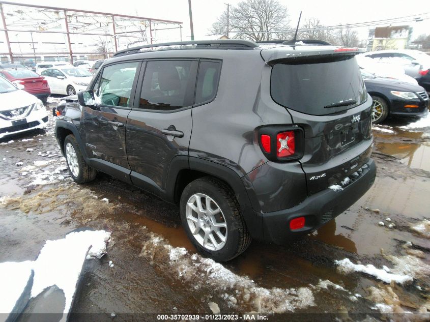 2021 JEEP RENEGADE LATITUDE VIN: ZACNJDBB4MPM56329