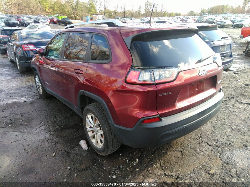 2020 JEEP CHEROKEE LATITUDE VIN: 1C4PJLCB8LD500673