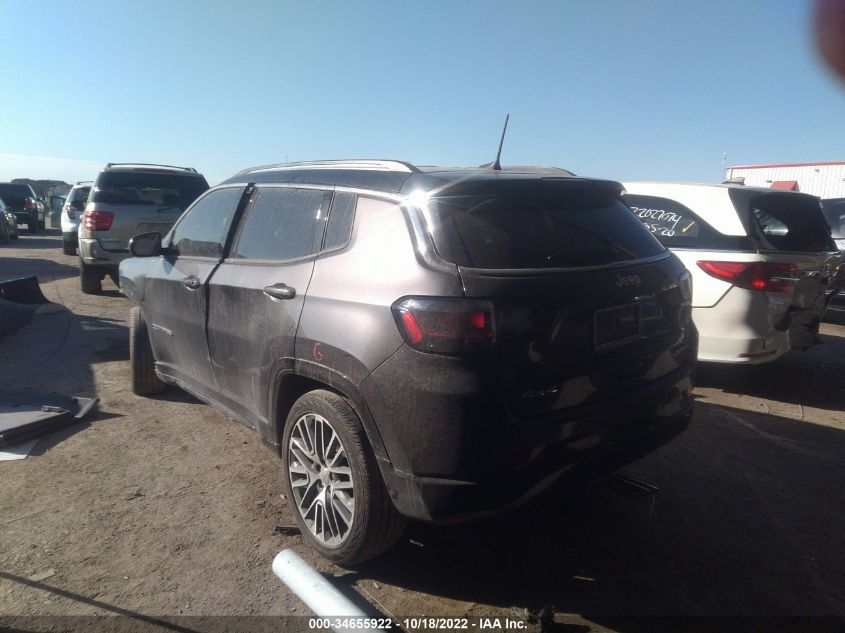 2022 JEEP COMPASS LIMITED VIN: 3C4NJDCB9NT160542
