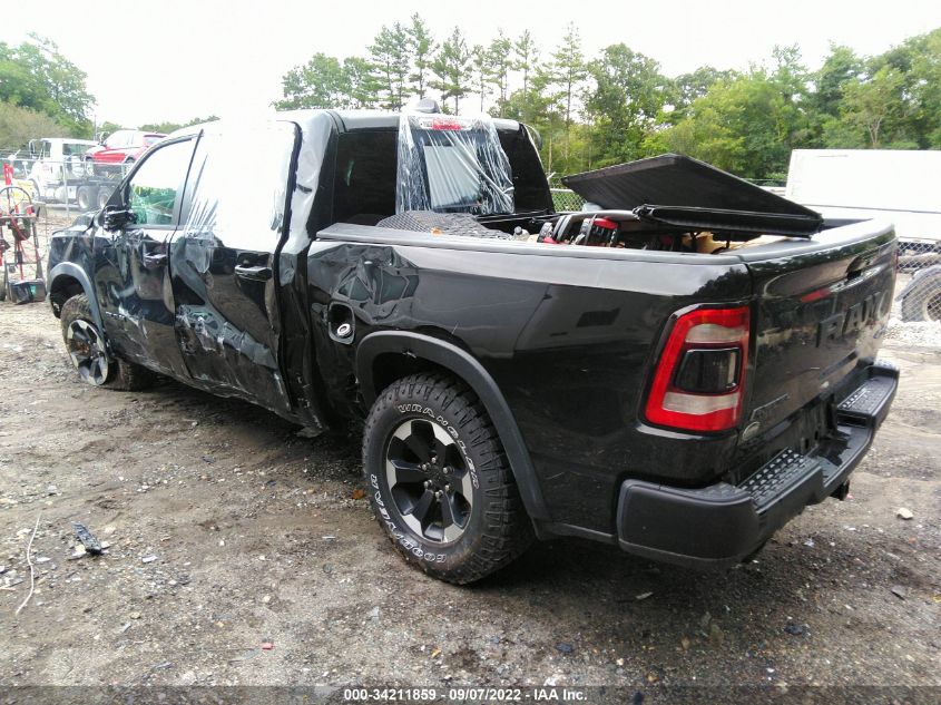 2021 RAM 1500 VIN: 1C6SRFLT3MN758972