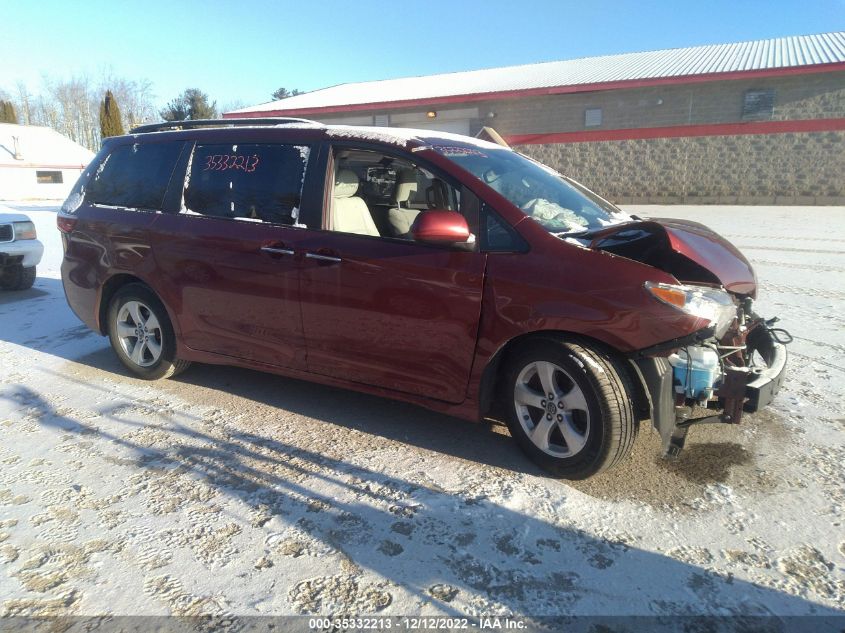 2020 TOYOTA SIENNA LE VIN: 5TDKZ3DC8LS034662