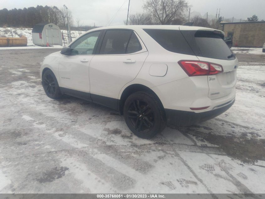 2021 CHEVROLET EQUINOX LT VIN: 2GNAXUEV3M6129950