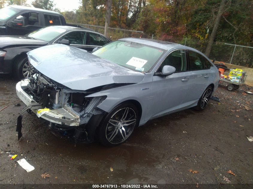 2022 HONDA ACCORD HYBRID TOURING VIN: 1HGCV3F95NA001430