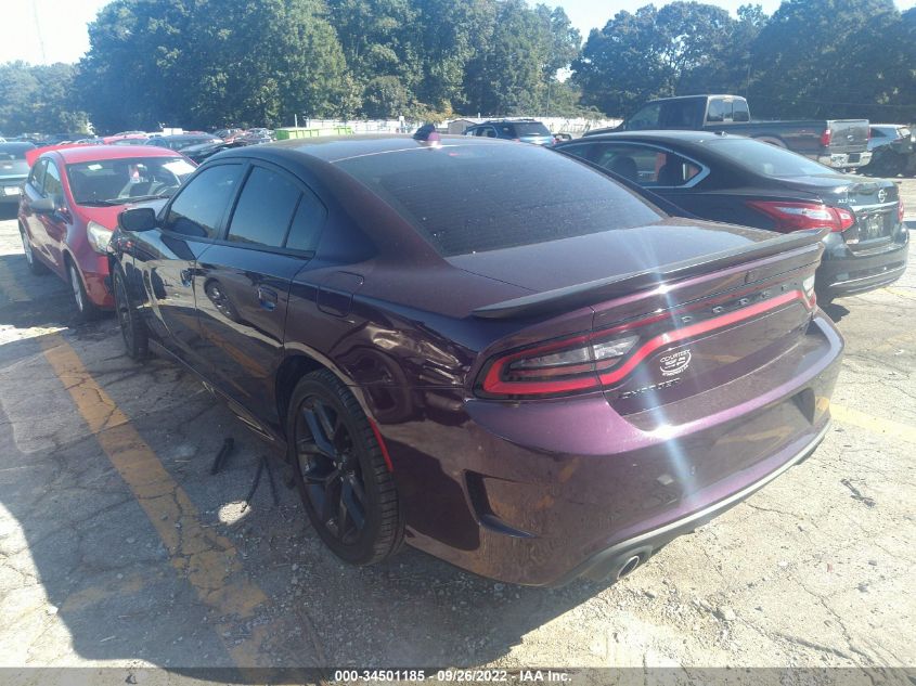 2021 DODGE CHARGER GT VIN: 2C3CDXHGXMH626026
