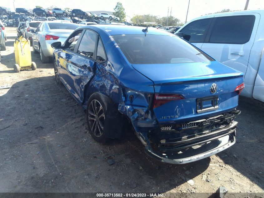2022 VOLKSWAGEN JETTA SPORT VIN: 3VWBM7BU3NM034506