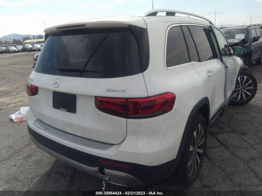 2022 MERCEDES-BENZ GLB GLB 250 VIN: W1N4M4HB8NW247668