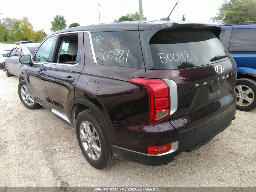 2022 HYUNDAI PALISADE SE VIN: KM8R1DHE2NU375394