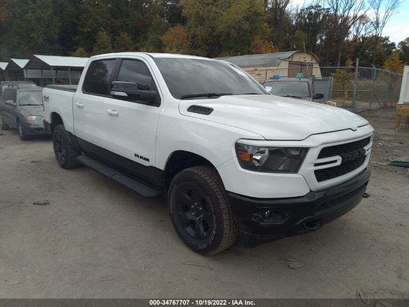2022 RAM 1500 BIG HORN VIN: 1C6SRFFT1NN290415