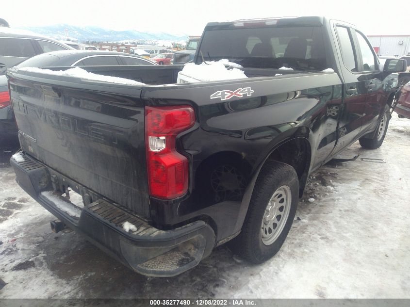 2020 CHEVROLET SILVERADO 1500 WORK TRUCK VIN: 1GCRYAEF2LZ322478