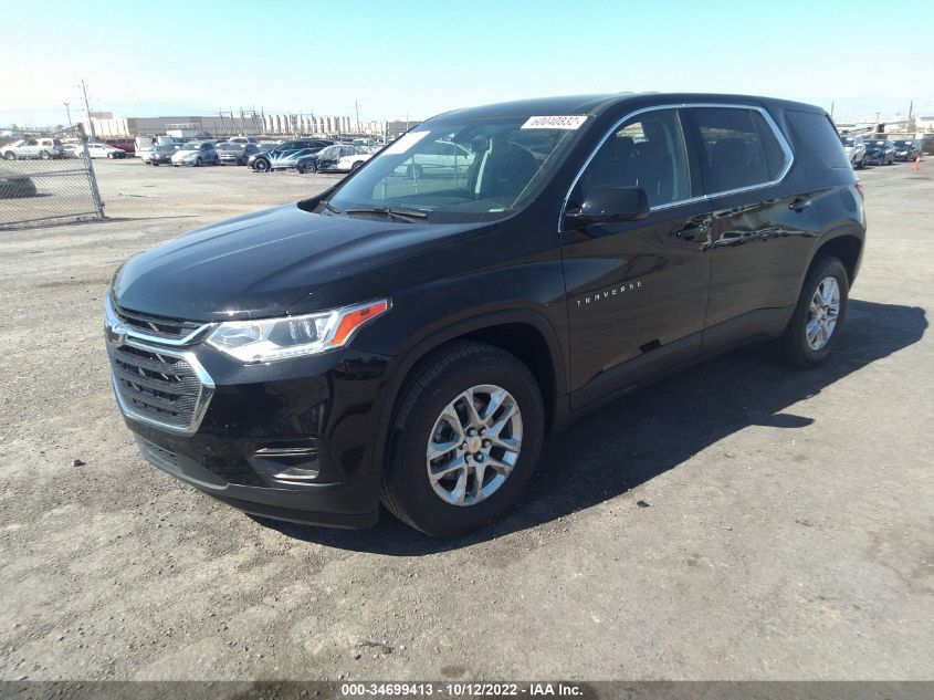 2020 CHEVROLET TRAVERSE LS VIN: 1GNERFKW5LJ316774