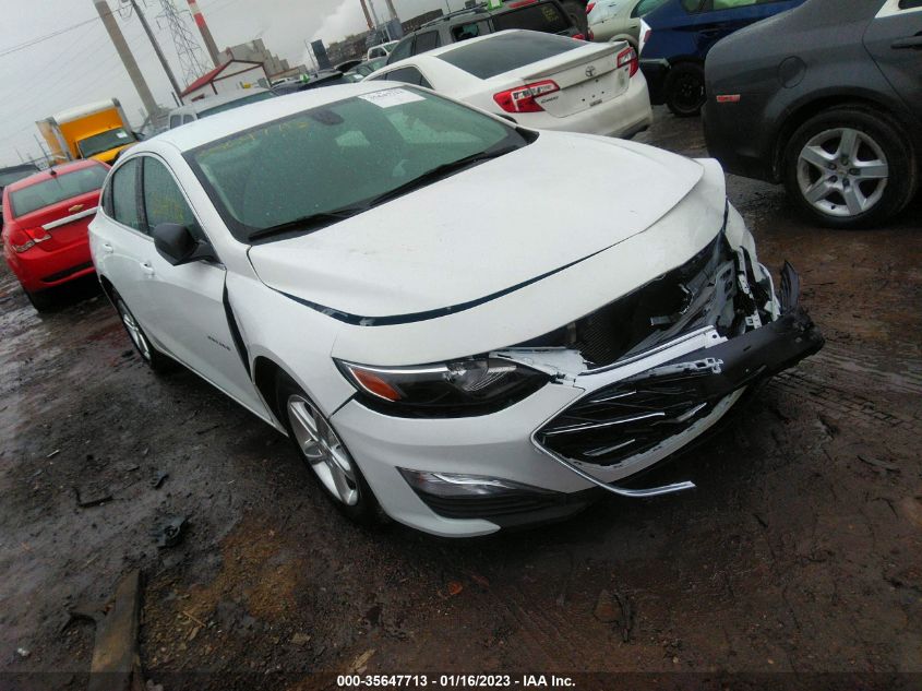 2022 CHEVROLET MALIBU LS VIN: 1G1ZB5ST9NF191937