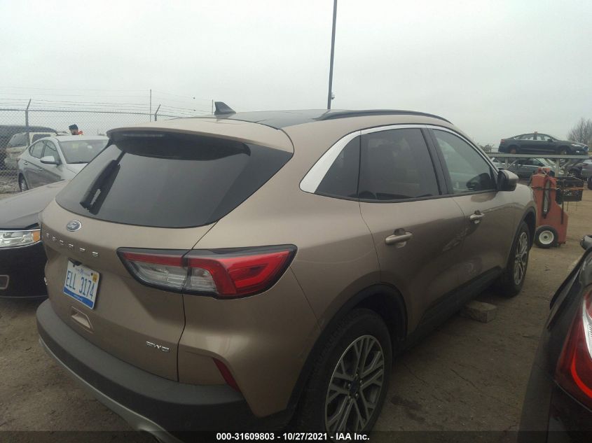 2021 FORD ESCAPE SEL VIN: 1FMCU9H65MUA70487