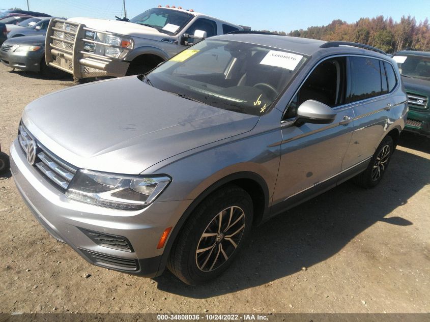 2021 VOLKSWAGEN TIGUAN SE/SE R-LINE BLACK/SEL VIN: 3VV3B7AX1MM087214