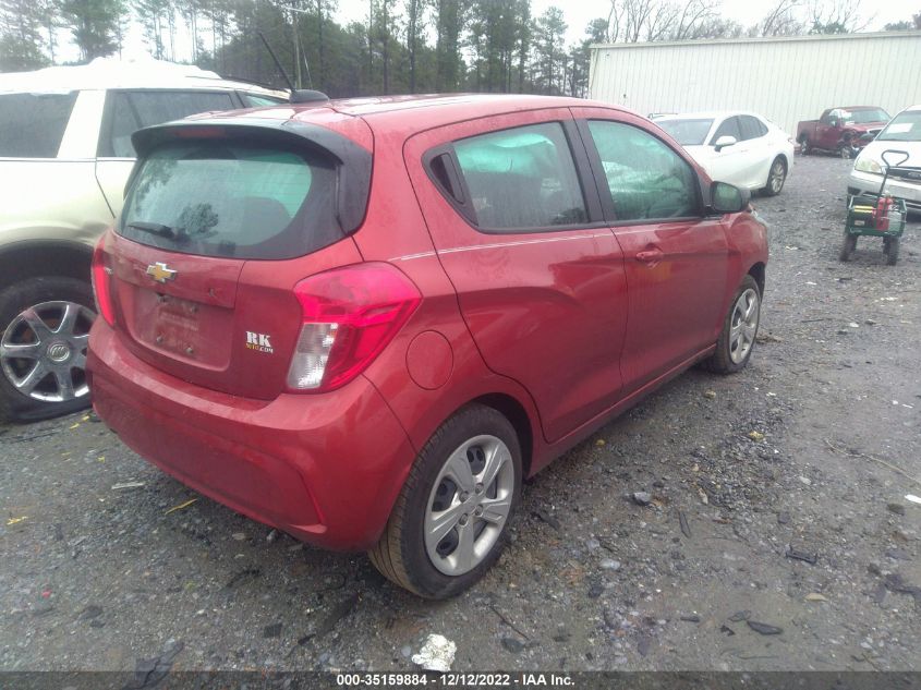 2021 CHEVROLET SPARK LS VIN: KL8CB6SA5MC742651