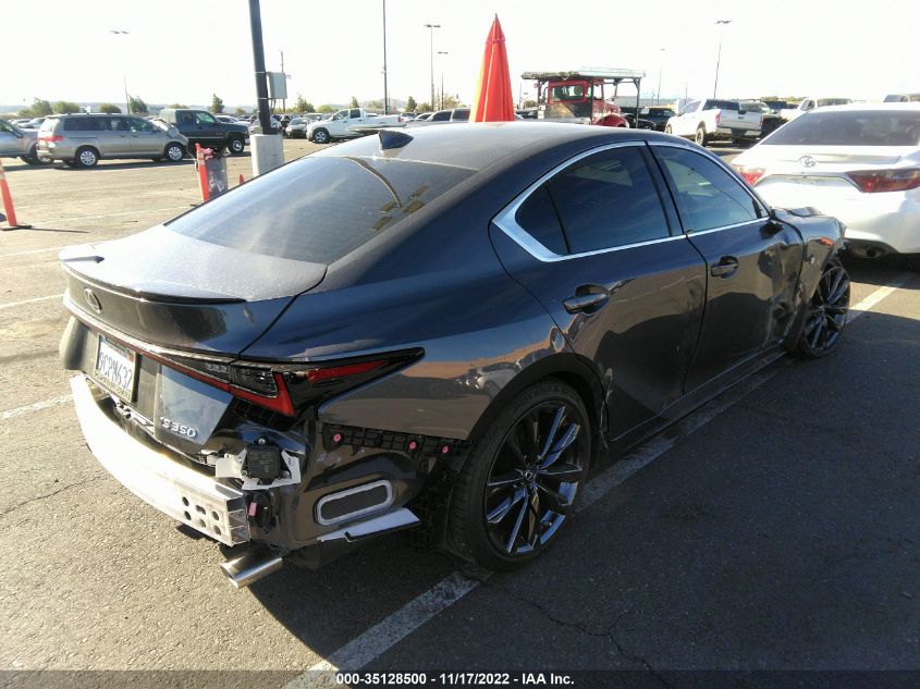 2022 LEXUS IS IS 350 F SPORT VIN: JTHGZ1B22N5057141
