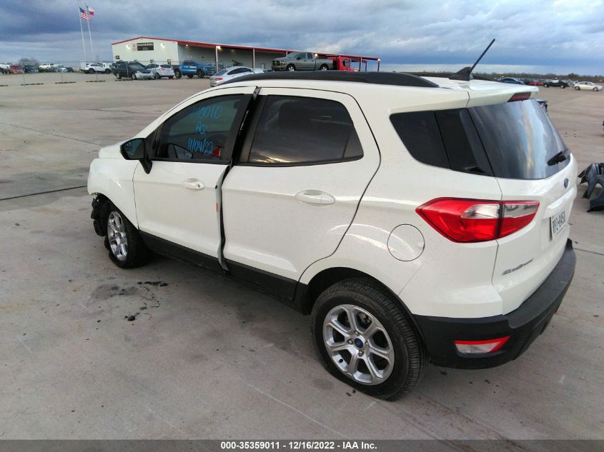 2021 FORD ECOSPORT SE VIN: MAJ3S2GE6MC440013