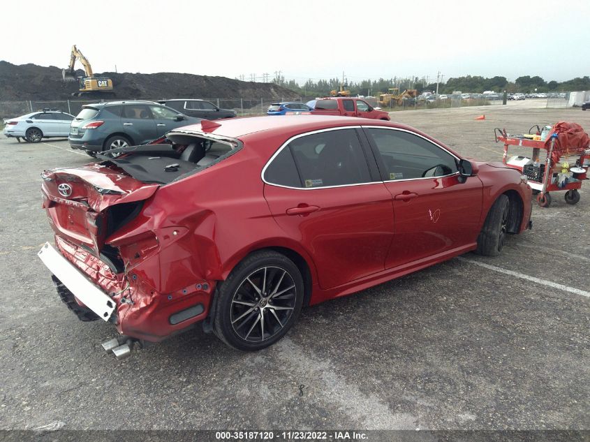 2021 TOYOTA CAMRY SE VIN: 4T1G11AK3MU459745