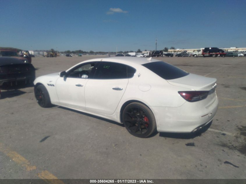 2022 MASERATI QUATTROPORTE GT VIN: ZAM56XPA9N1386166