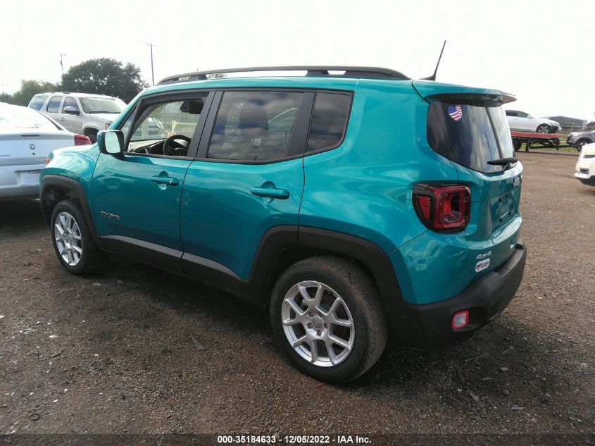 2021 JEEP RENEGADE LATITUDE VIN: ZACNJDB15MPN27156