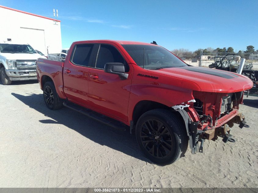 2021 CHEVROLET SILVERADO 1500 RST VIN: 1GCUYEEDXMZ386933