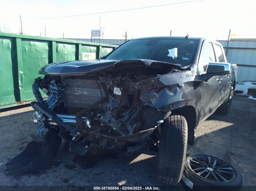 2022 CHEVROLET SILVERADO 1500 LT VIN: 1GCPACED6NZ604597