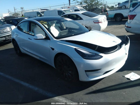 2023 TESLA MODEL 3 PERFORMANCE VIN: 5YJ3E1EC1PF399181