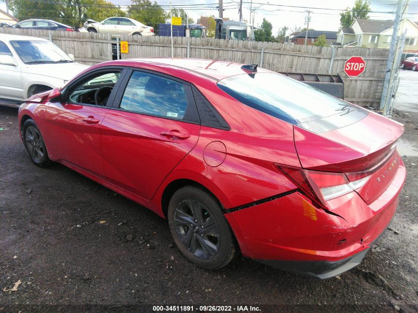 2022 HYUNDAI ELANTRA SEL VIN: KMHLM4AG4NU225117