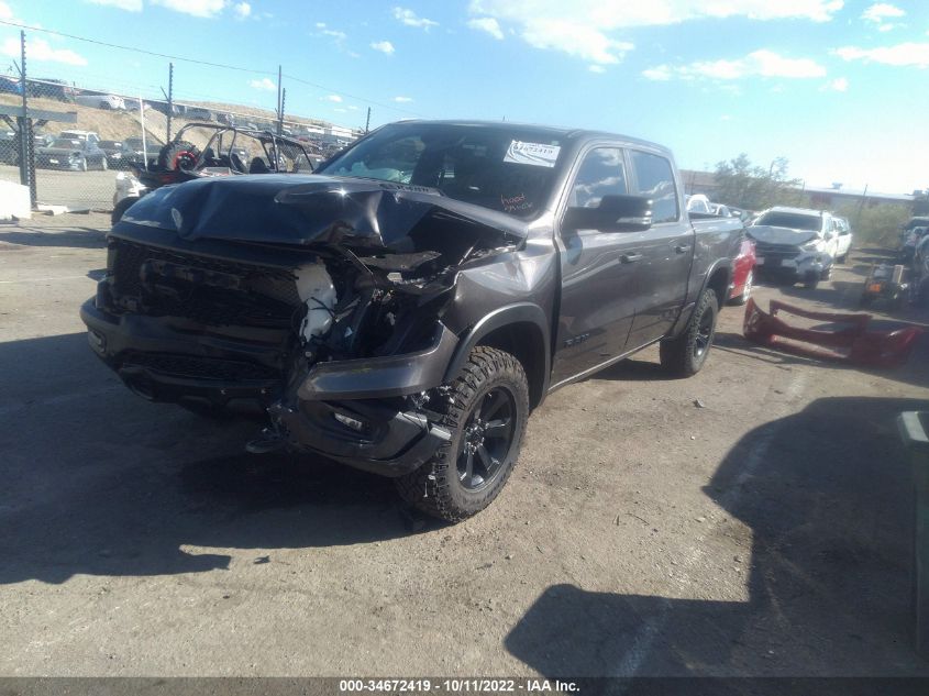 2021 RAM 1500 REBEL VIN: 1C6SRFLT4MN529328
