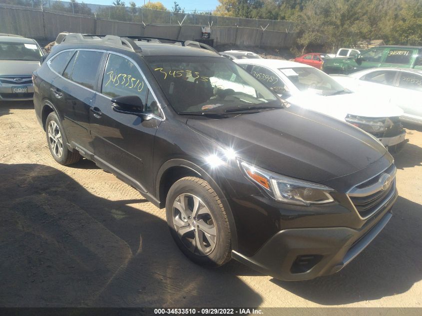 2022 SUBARU OUTBACK LIMITED VIN: 4S4BTANC5N3280637