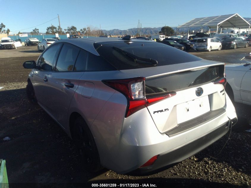 2022 TOYOTA PRIUS L VIN: JTDKAMFU4N3164039
