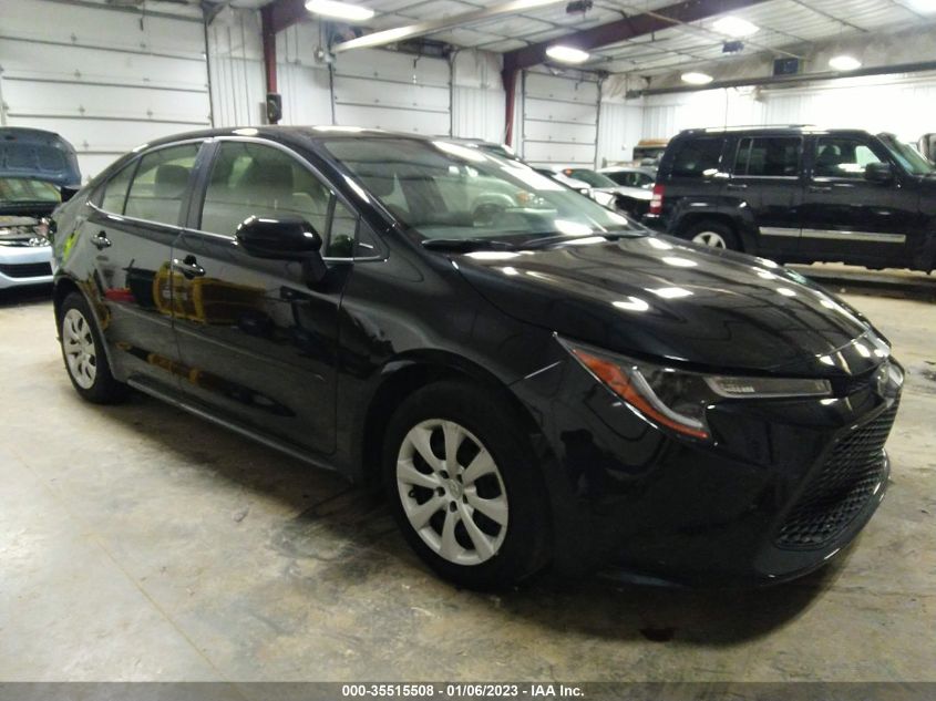 2022 TOYOTA COROLLA LE VIN: JTDEPMAE8NJ209295