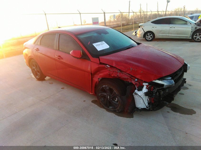 2022 HYUNDAI ELANTRA SEL VIN: KMHLS4AG4NU337003
