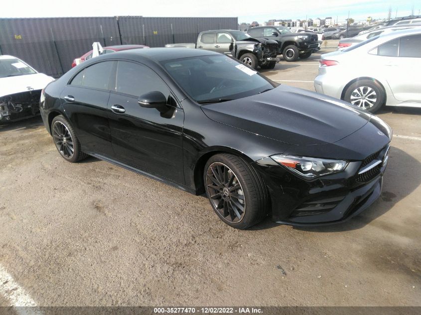 2022 MERCEDES-BENZ CLA CLA 250 VIN: W1K5J4GB6NN294635