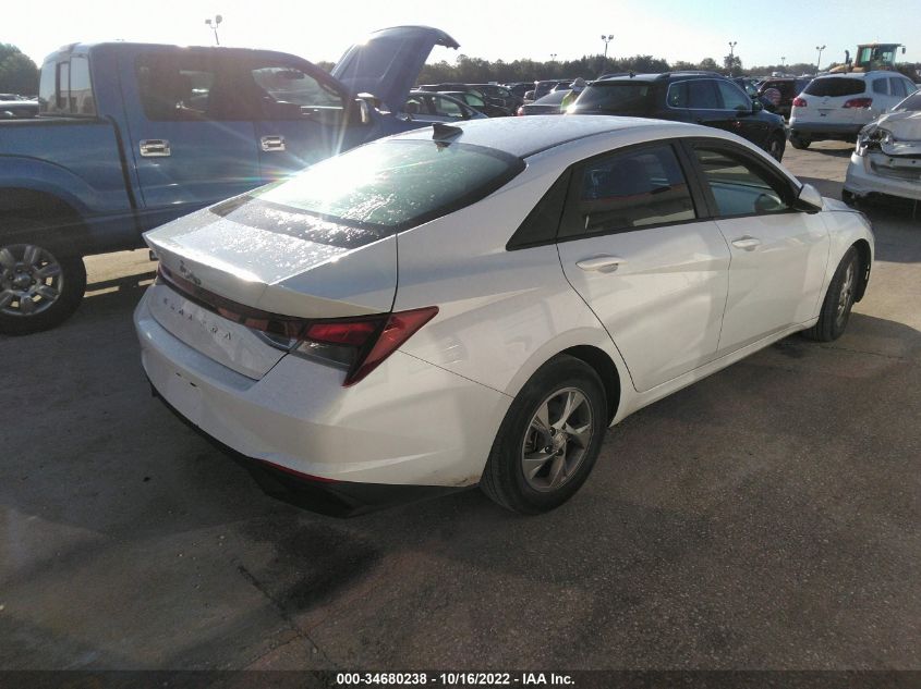 2021 HYUNDAI ELANTRA SE VIN: 5NPLL4AGXMH016030