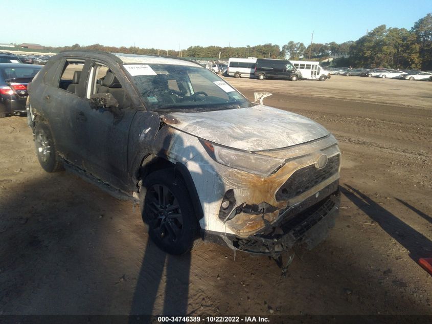 2020 TOYOTA RAV4 XLE PREMIUM VIN: 2T3A1RFV5LC077750