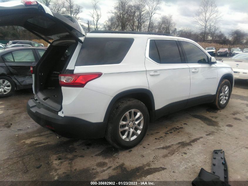 2021 CHEVROLET TRAVERSE LT CLOTH VIN: 1GNEVGKW1MJ260240