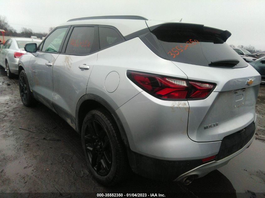 2022 CHEVROLET BLAZER LT VIN: 3GNKBCR41NS132816