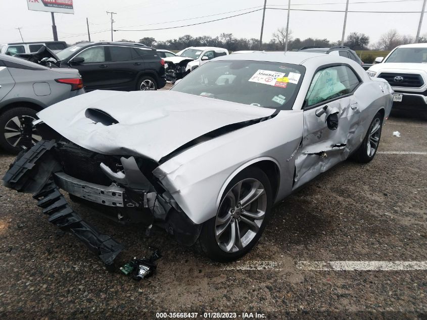2021 DODGE CHALLENGER R/T VIN: 2C3CDZBT7MH631105