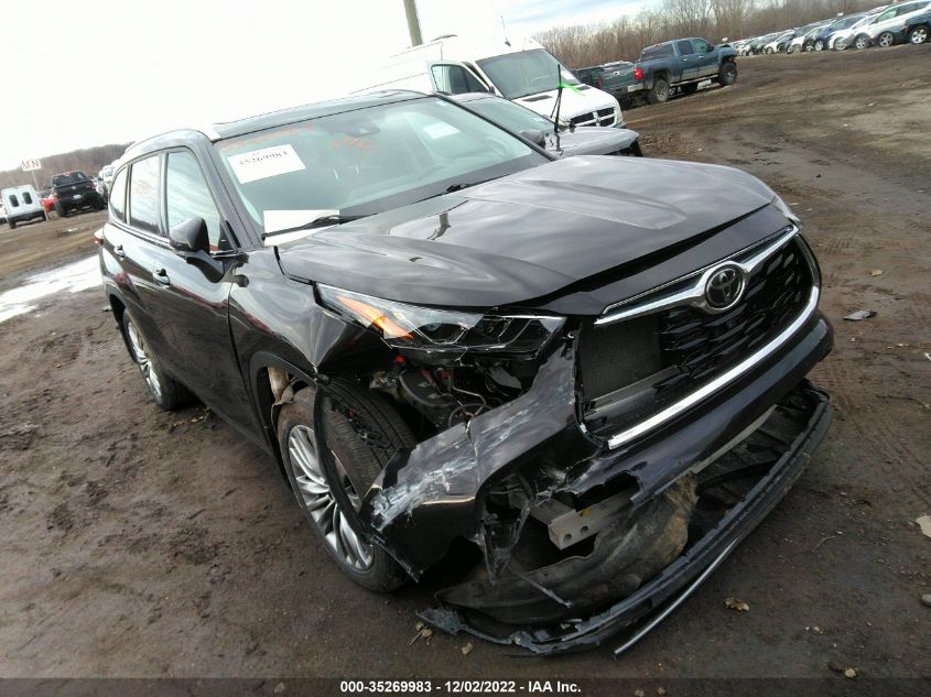 2021 TOYOTA HIGHLANDER PLATINUM VIN: 5TDFZRBH4MS094409
